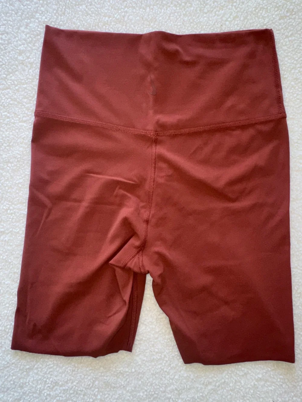 Nike Yoga Dri-FIT Rust Sports Bra & Biker Shorts Set Women’s XS/Medium